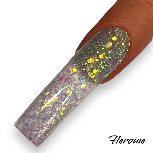 Heroine • Glitter Acrylic